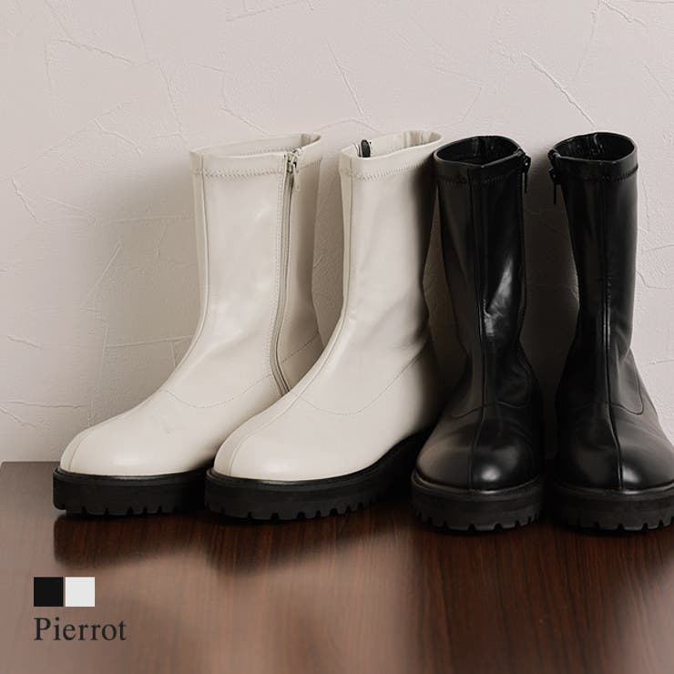 チェルシーブーツ ブーツ 靴[品番：PRTW0003832]｜Pierrot