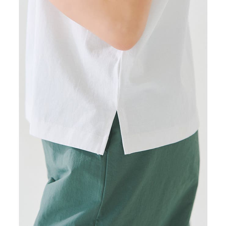 [RASW]バイオシルケット袖切り替えTシャツ Tシャツ 消臭 | Pierrot | 詳細画像6 