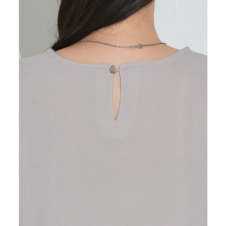 バックフレアデザインTブラウス 春 ブラウス | Pierrot | 詳細画像9 