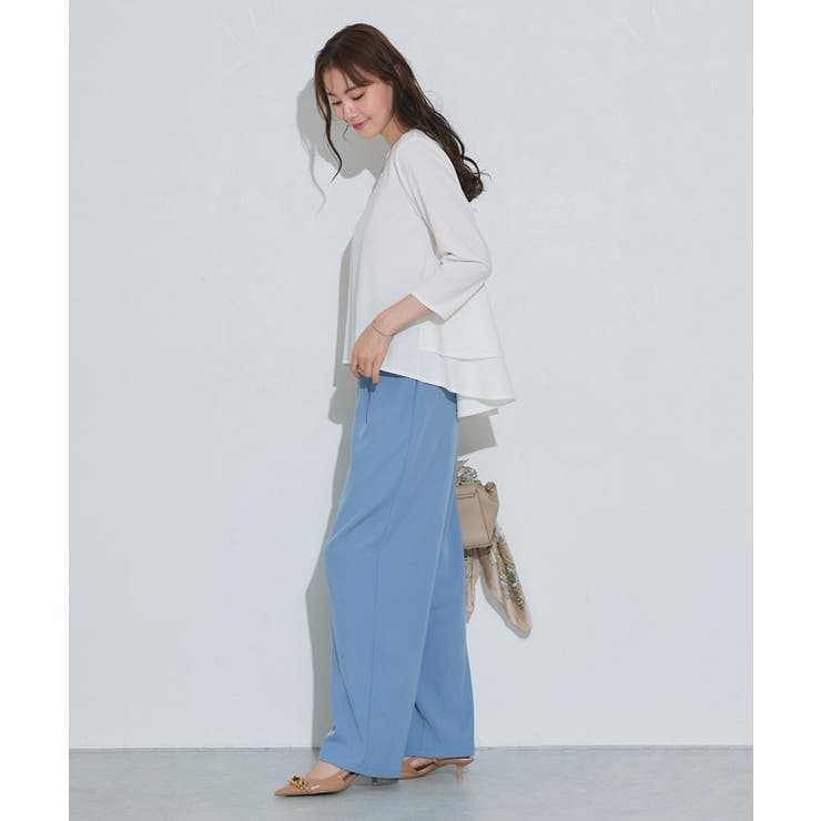 バックフレアデザインTブラウス 春 ブラウス | Pierrot | 詳細画像25 