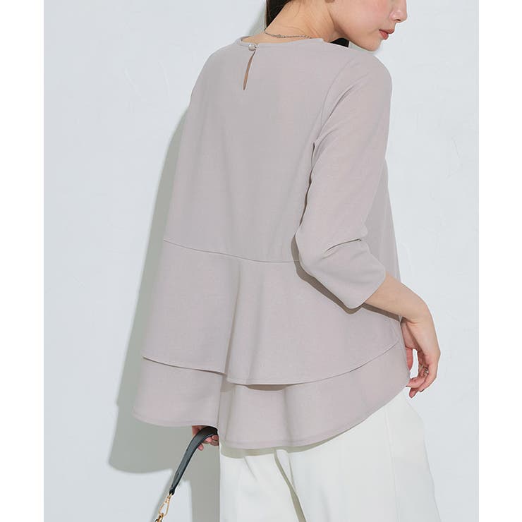 バックフレアデザインTブラウス 春 ブラウス | Pierrot | 詳細画像30 