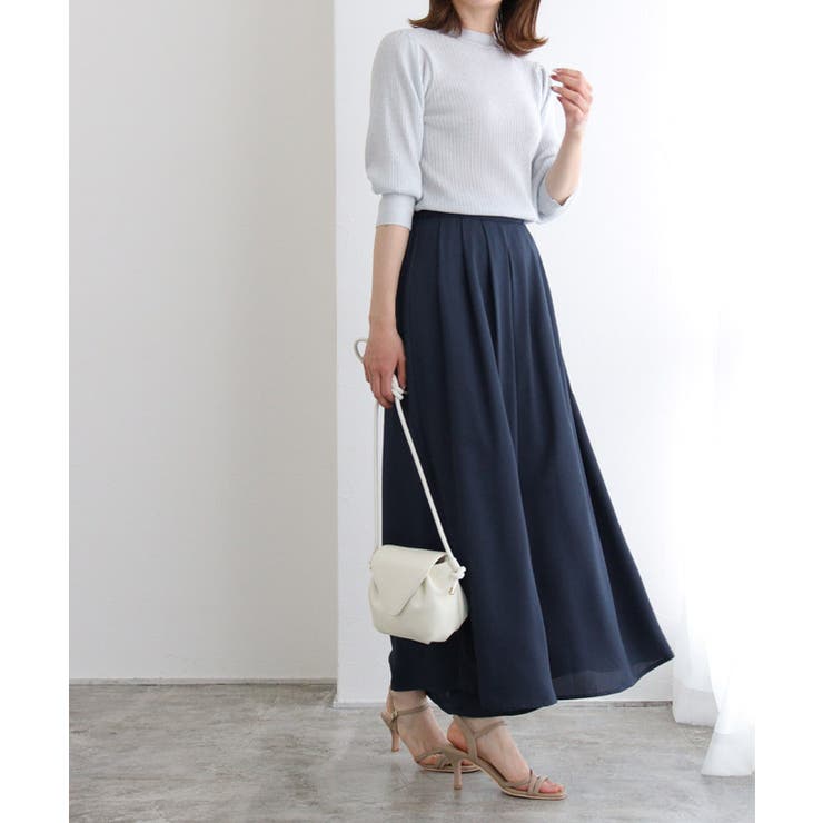 sheller ツイードフレアパンツ ツイードフレアパンツ