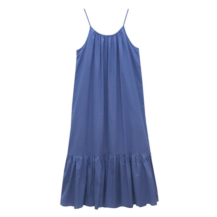 ブルー | ギャザーキャミワンピース ワンピース キャミワンピース キャミワンピ | Pierrot