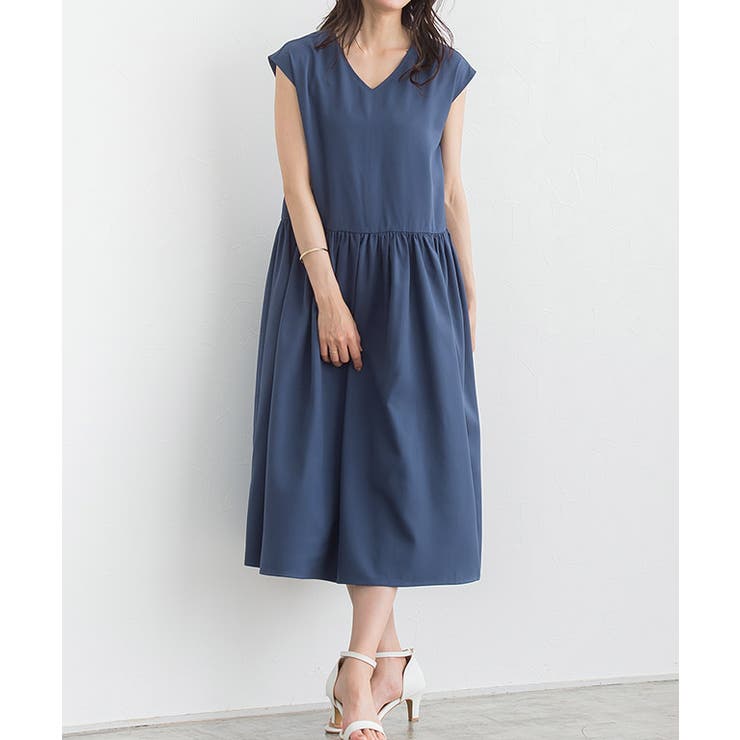 hitoharimama ヒトハリママ　ローウエストワンピース hitoharimama ヒトハリママ ローウエストワンピース ローウエスト