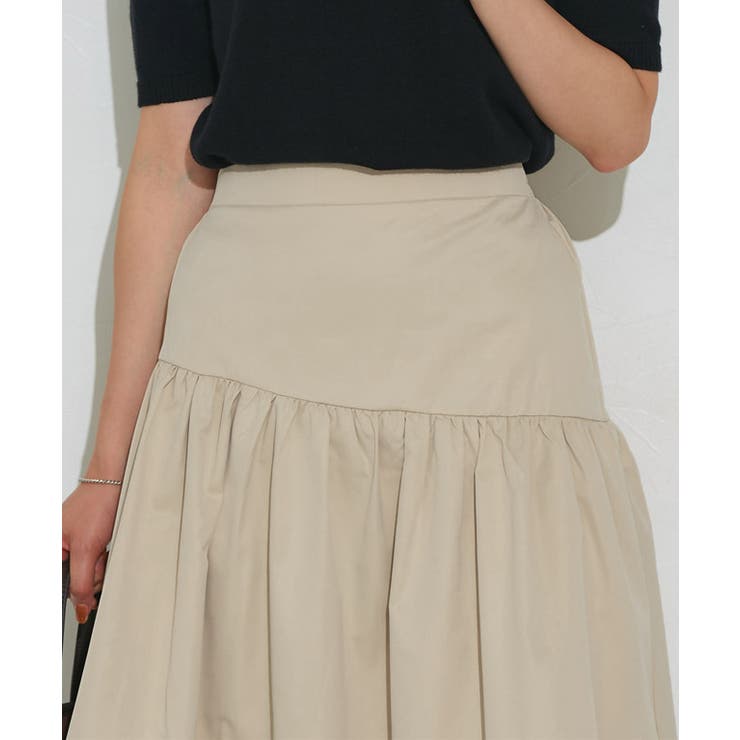 切り替えフレアスカート ロングスカート フレアスカート | Pierrot | 詳細画像3 