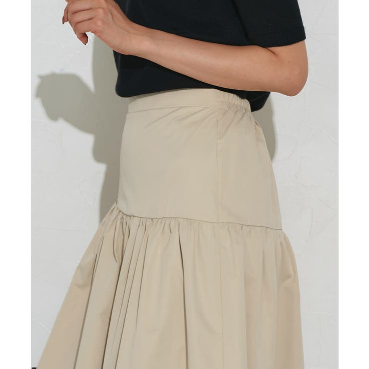 切り替えフレアスカート ロングスカート フレアスカート | Pierrot | 詳細画像4 