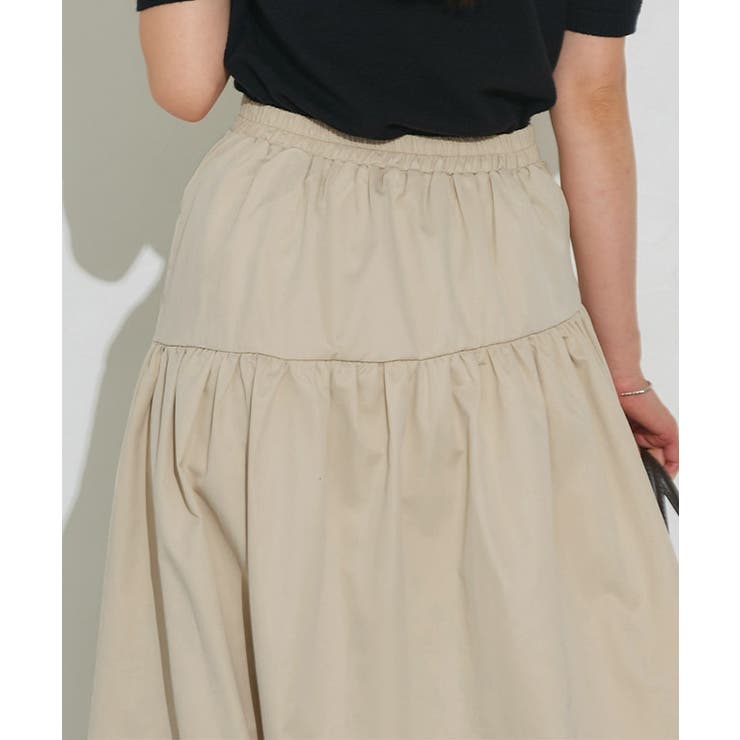 切り替えフレアスカート ロングスカート フレアスカート | Pierrot | 詳細画像5 