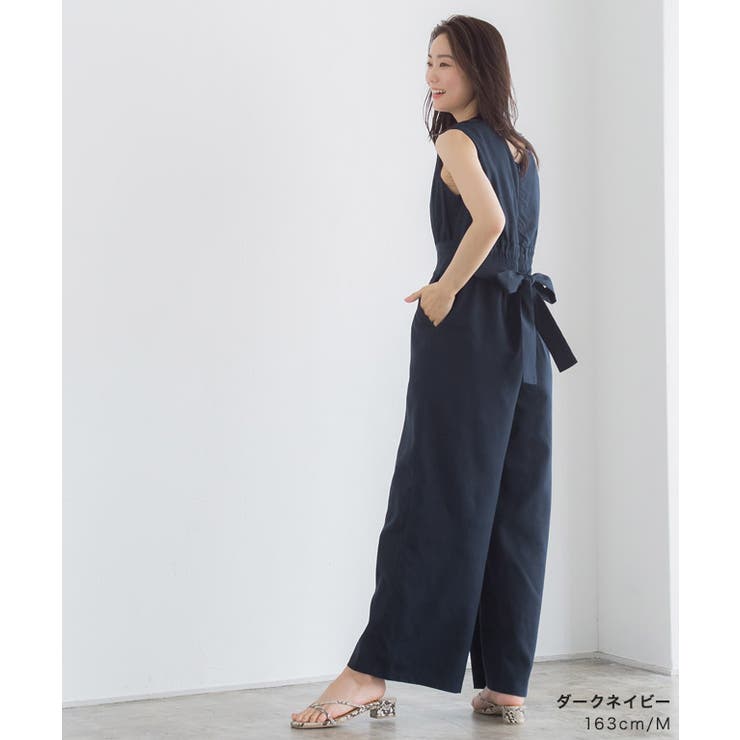 Plage Deep V/N オールインワン ネイビー 美品 Plage Deep V/N