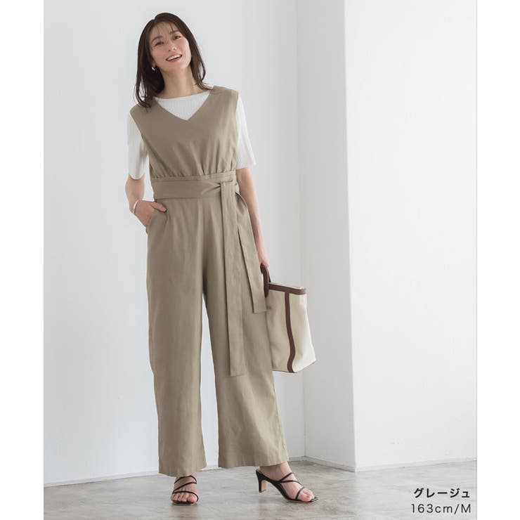 pelleq 19ss リネン　オールインワン　貝ボタン pelleq 19ss リネン オールインワン 貝ボタン 楽天市場】＼全品