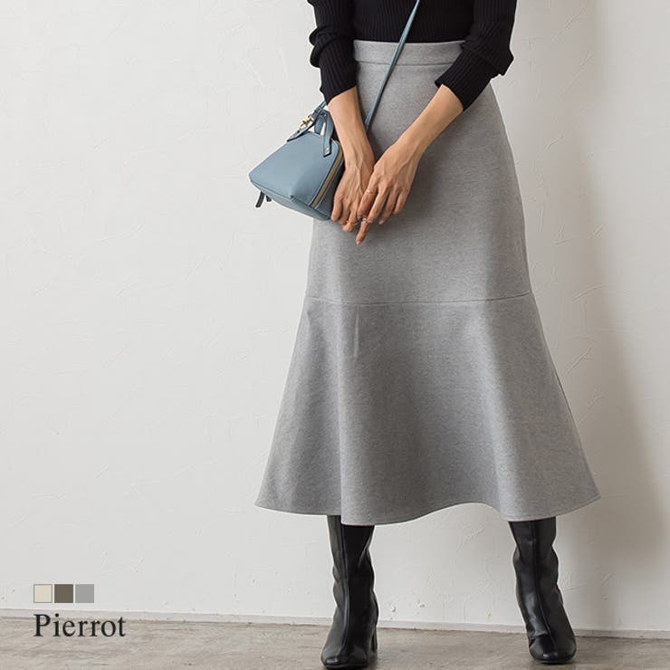 【美品】BRUNO PIRTTELLI イタリア製 ヴァージンウールスカート 美品】BRUNO PIRTTELLI イタリア製 ヴァージンウールスカート