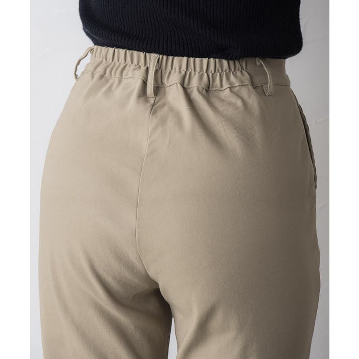 裏微起毛テーパードパンツ パンツ テーパードパンツ 裏微起毛