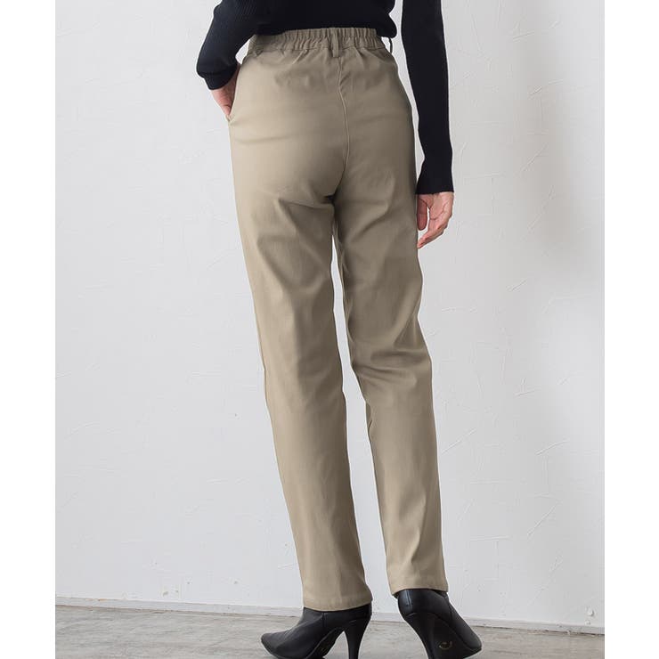 裏微起毛テーパードパンツ パンツ テーパードパンツ 裏微起毛 | Pierrot | 詳細画像10 