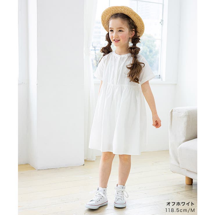 kids 半袖シャツワンピース ワンピース[品番：PRTW0003584]｜lulpini（ルルピー二）のキッズ ファッション通販｜SHOPLIST（ショップリスト）