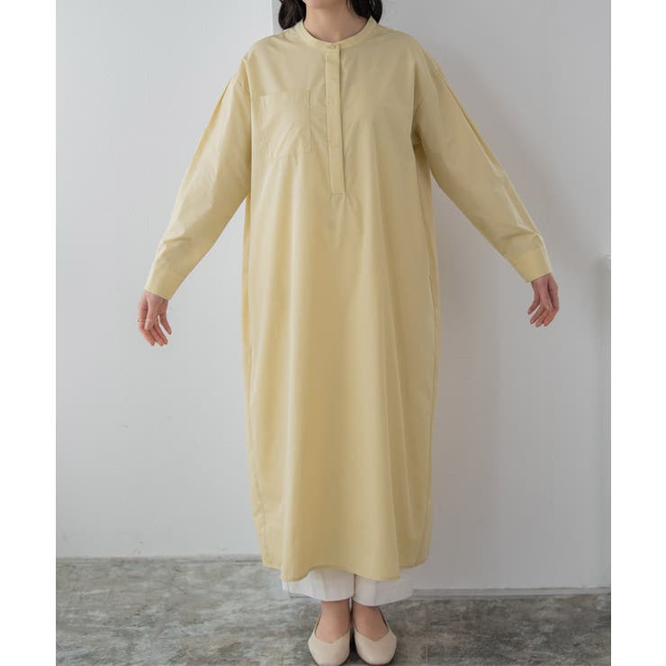 col pierrot コルピエロ　ロング　シャツワンピース ロングシャツワンピース ワンピース シャツワンピース[品番