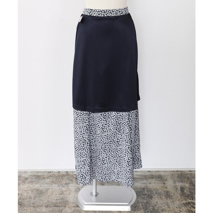 花柄フレアロングスカート スカート フレアスカート | Pierrot | 詳細画像9 