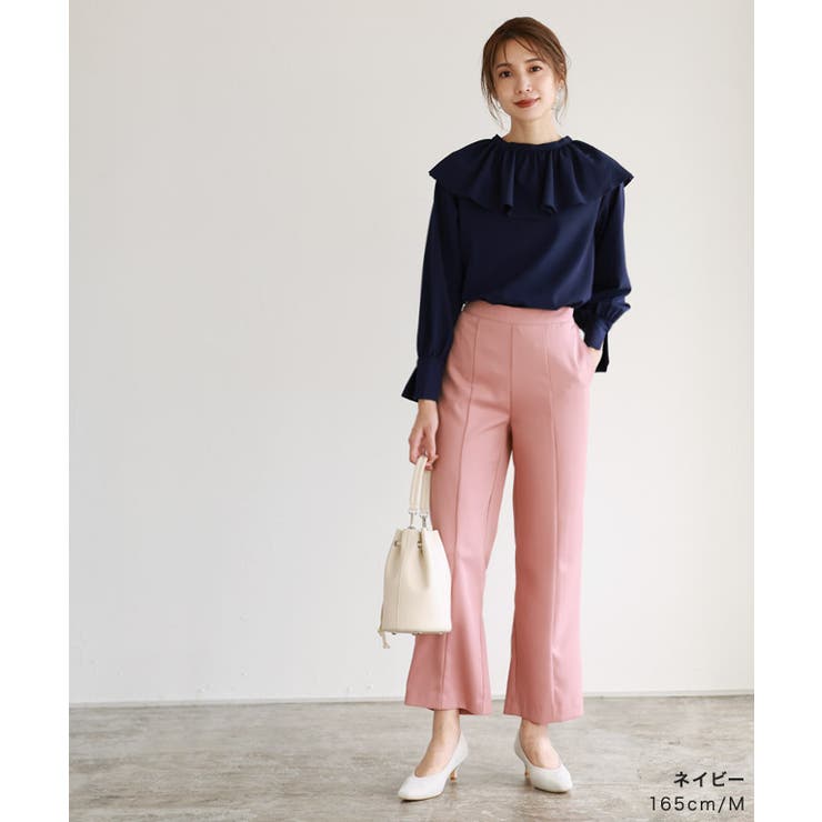 【美品】ビアズリー リネン ラミー 2way フリル スタンドカラー ブラウス 楽天市場】フリルスタンドカラー ブラウス（カラーベージュ）の通販
