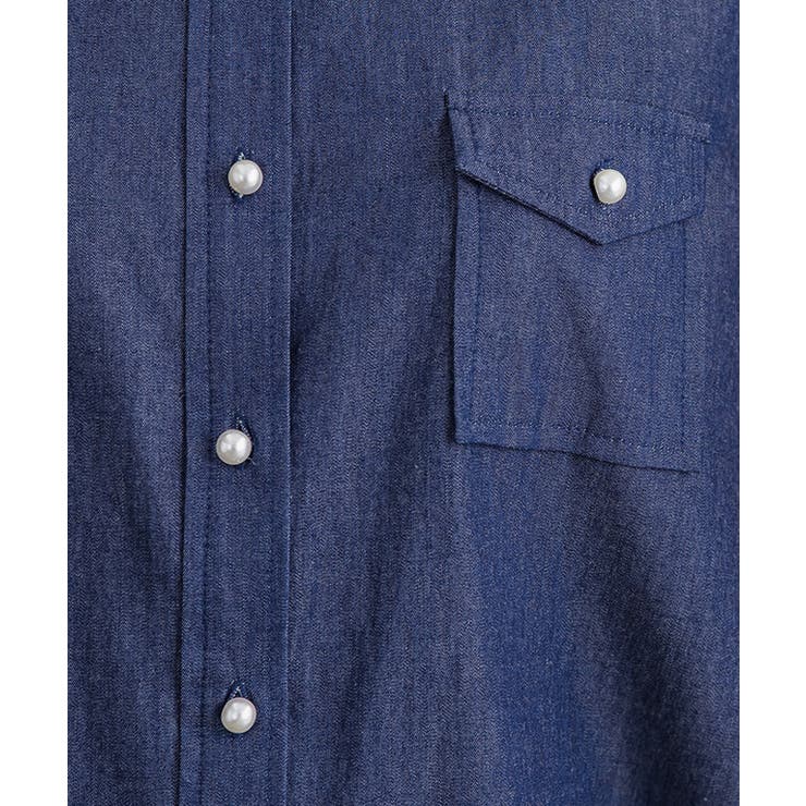 ボリュームスリーブパールボタンシャツ シャツ ボリュームスリーブ | Pierrot | 詳細画像7 