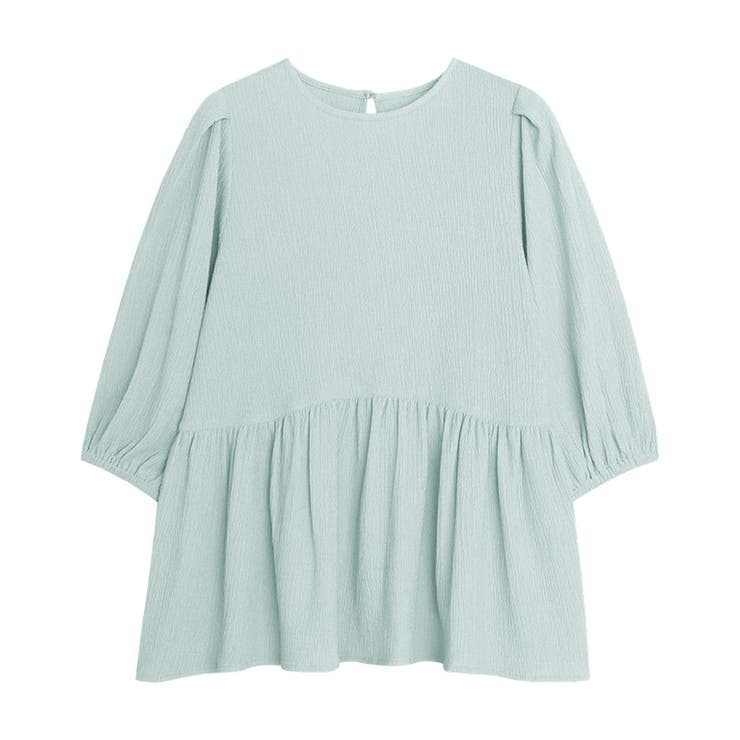 ミント | ギャザー切替チュニックブラウス ブラウス トレンド | Pierrot