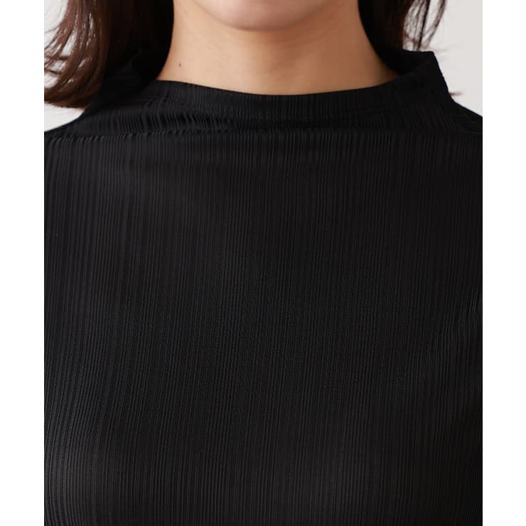 シアーカフスボトルネックトップス トップス シアー | Pierrot | 詳細画像3 