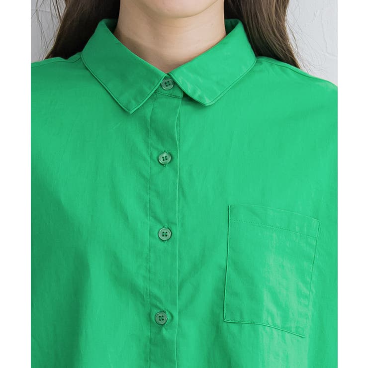 コットンオーバーサイズシャツ シャツ コットン100 | Pierrot | 詳細画像4 