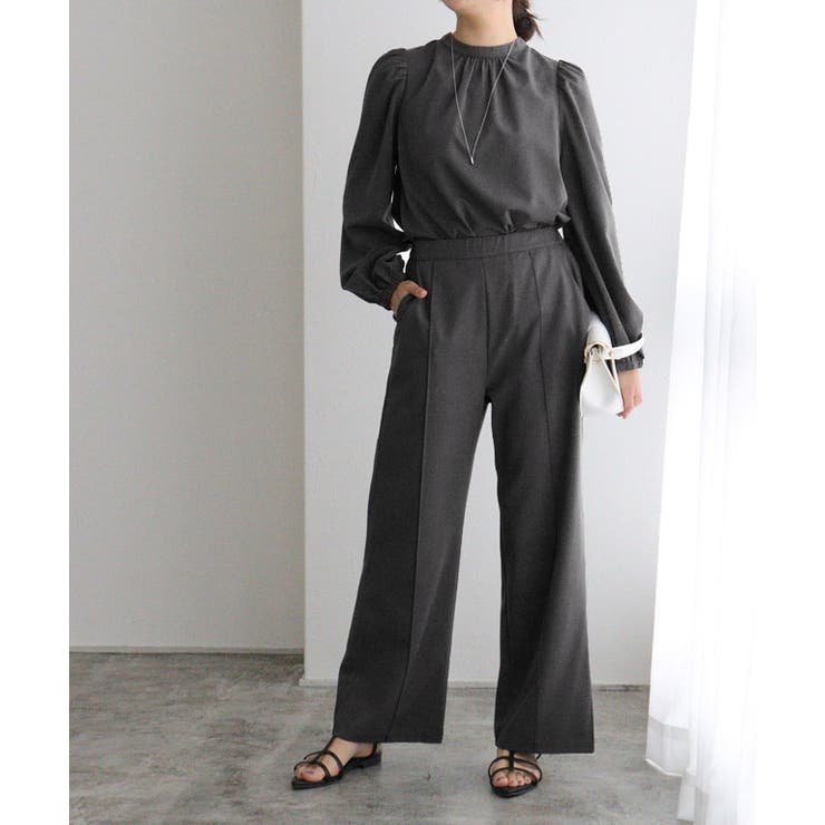 チャコール | 2wayトップスセットアップ セットアップ パンツ | Pierrot