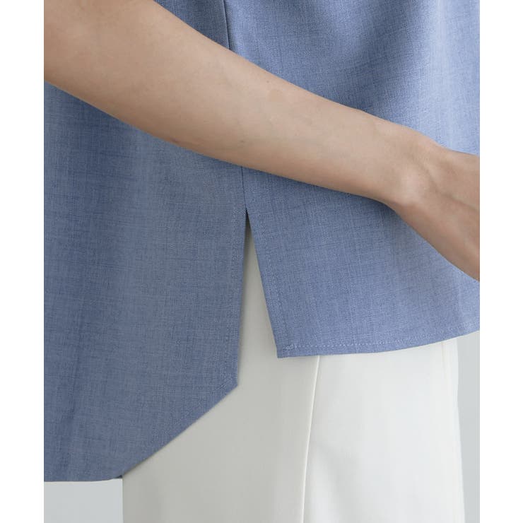 リネンタッチギャザーデザインブラウス ブラウス トップス | Pierrot | 詳細画像7 