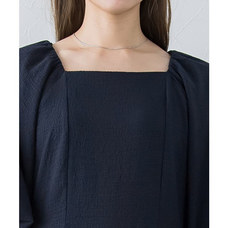 リップルボリュームパフスリーブワンピース ワンピース パフスリーブ | Pierrot | 詳細画像4 