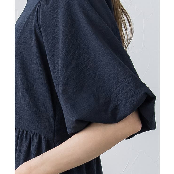 リップルボリュームパフスリーブワンピース ワンピース パフスリーブ | Pierrot | 詳細画像6 