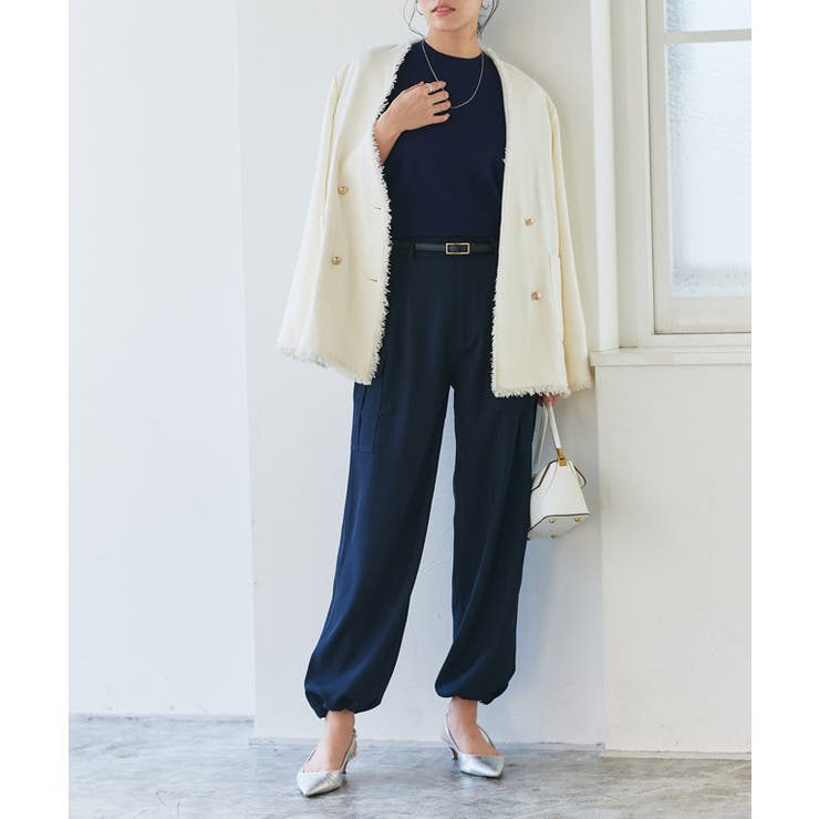 VERMEIL par iena パンツ レディース pelleq x パラシュート