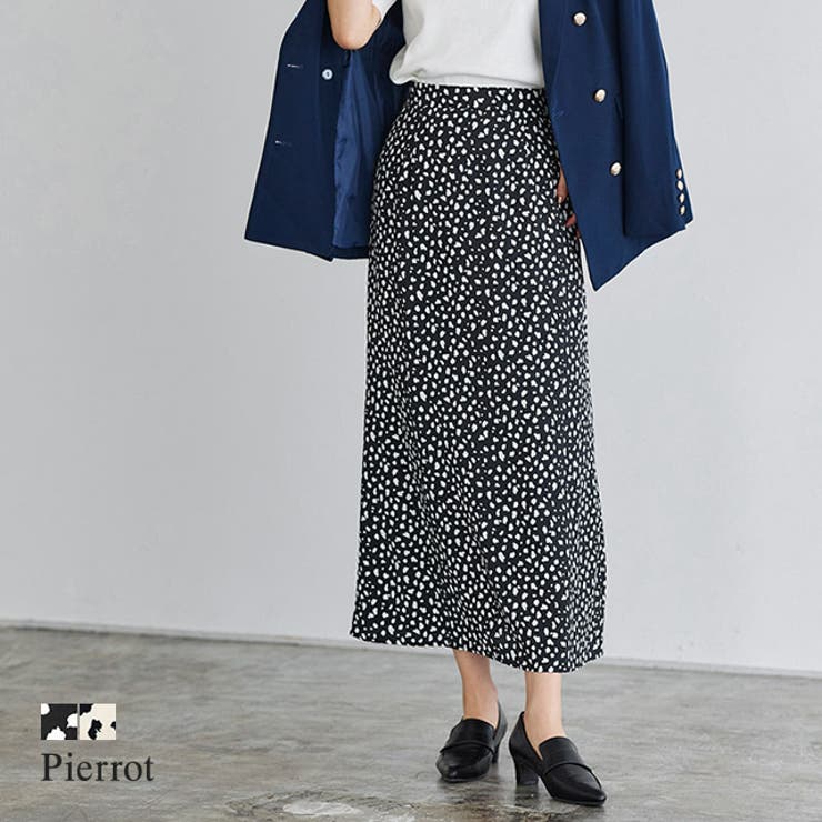 レオパード柄ナロースカート スカート ナロースカート | Pierrot | 詳細画像1 