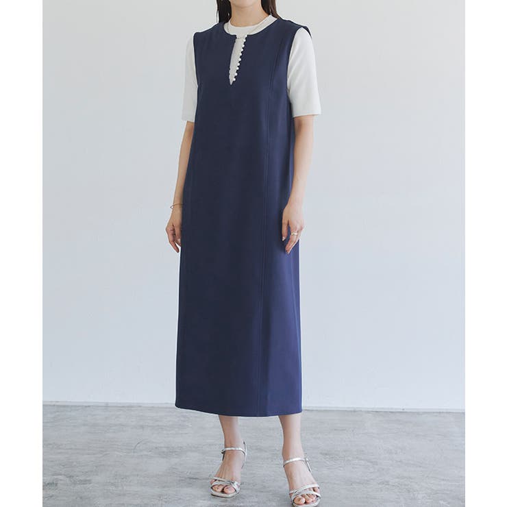 2wayパールデザインジャンパースカート ジャンパースカート 2way | Pierrot | 詳細画像6 