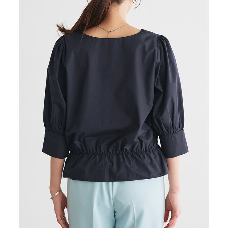 キーネックボリュームスリーブブラウス ブラウス キーネック | Pierrot | 詳細画像8 