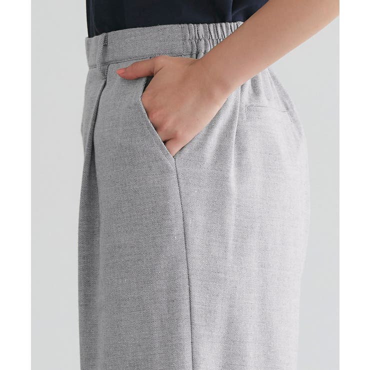 サマーヘリンボーンパンツ サマーパンツ ヘリンボーン柄 | Pierrot | 詳細画像5 