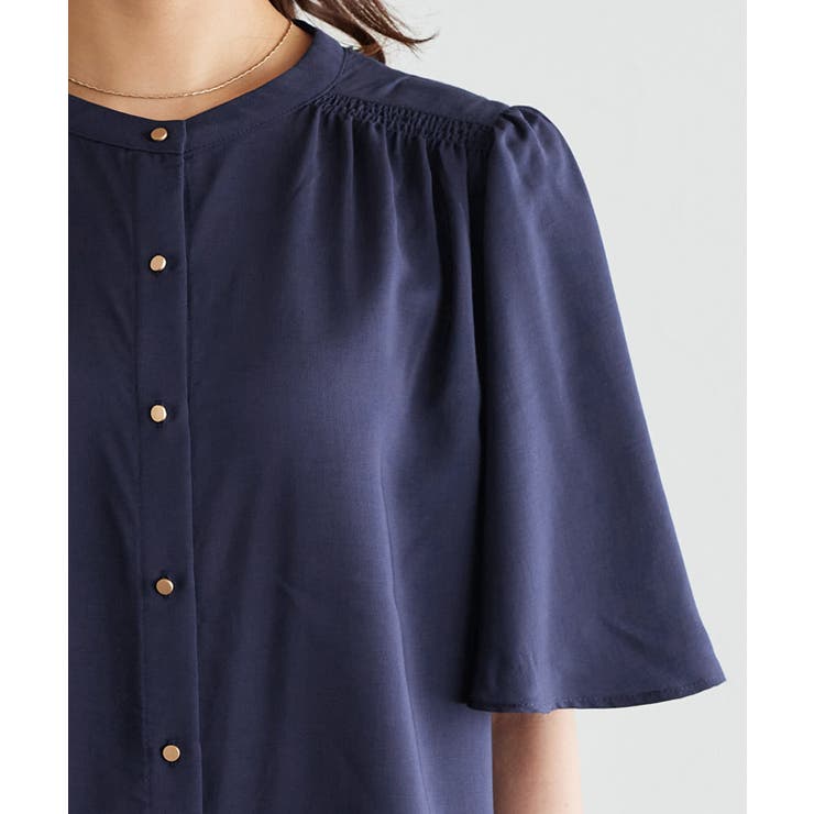 フレアスリーブギャザーブラウス ブラウス ギャザー | Pierrot | 詳細画像5 