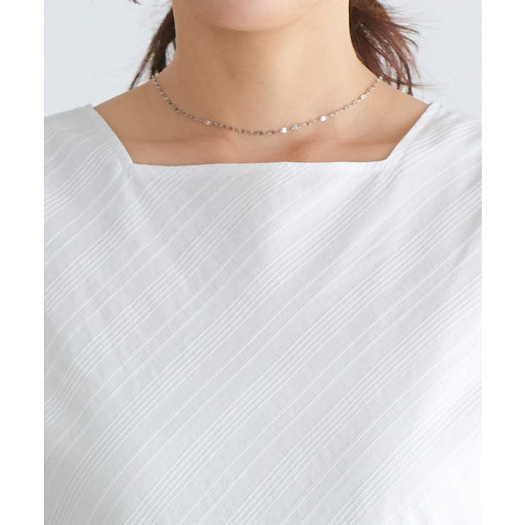 ストライプスクエアネックワンピース ワンピース スクエアネック | Pierrot | 詳細画像4 