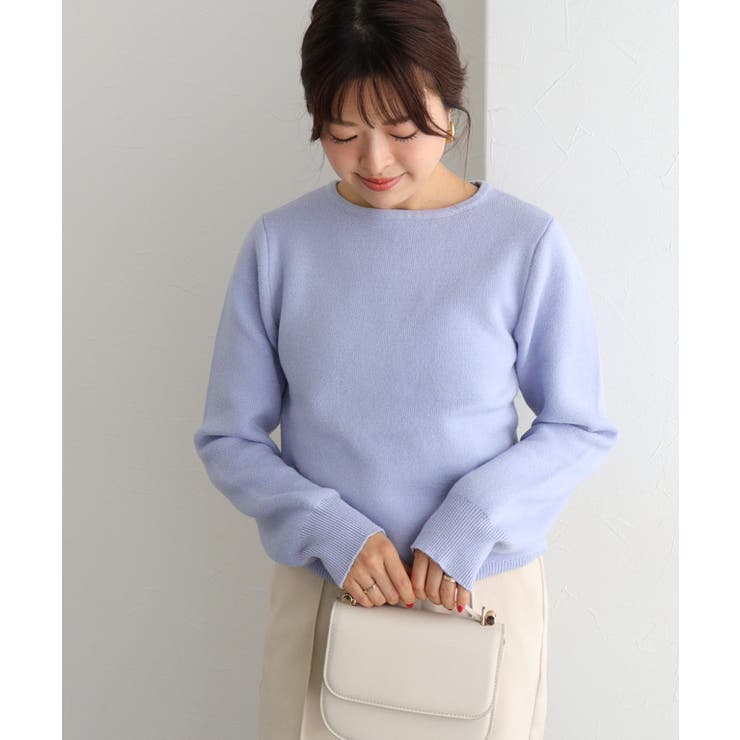 コットンカシミアボートネックニット ロンハーマン S ♡ コットンカシミアボートネックニット ロンハーマン S ♡