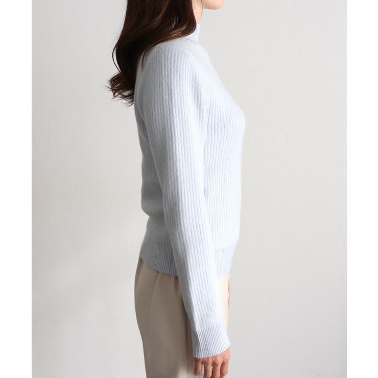 裏シャギーハイネックリブニット ニット 裏シャギー | Pierrot | 詳細画像7 