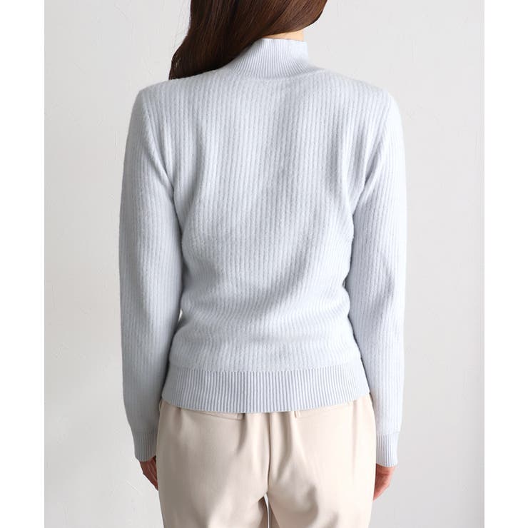 裏シャギーハイネックリブニット ニット 裏シャギー | Pierrot | 詳細画像8 