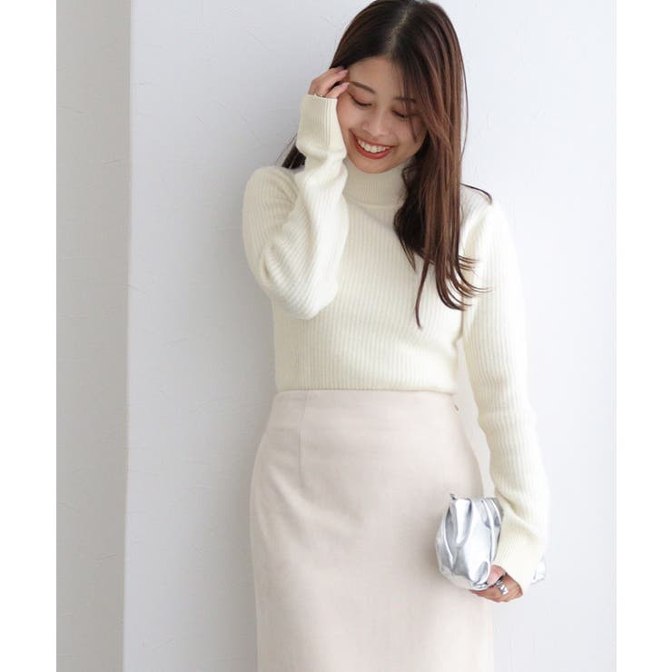 裏シャギーハイネックリブニット ニット 裏シャギー | Pierrot | 詳細画像25 