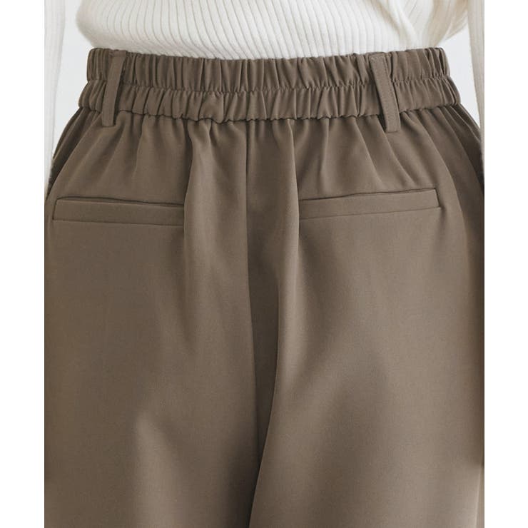 細見えタックワイドパンツ パンツ ワイド | Pierrot | 詳細画像5 