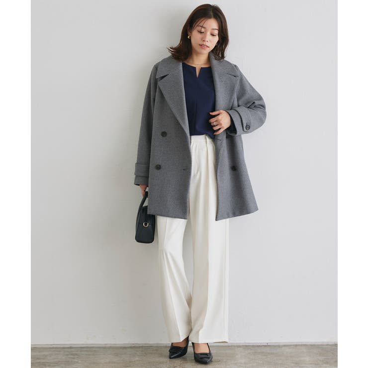 裏微起毛キーネックボリュームスリーブブラウス ブラウス 裏起毛 | Pierrot | 詳細画像33 