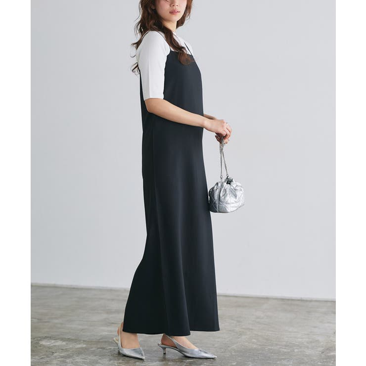 ZAC POSEN ブラックキャミワンピース ボックスシルエットキャミワンピース キャミワンピース ボックス