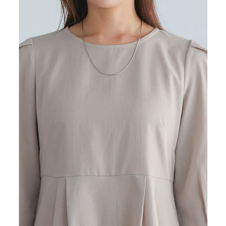 ウエストタックフレアワンピース ワンピース ウエストタック | Pierrot | 詳細画像4 