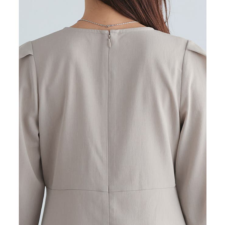 ウエストタックフレアワンピース ワンピース ウエストタック | Pierrot | 詳細画像6 