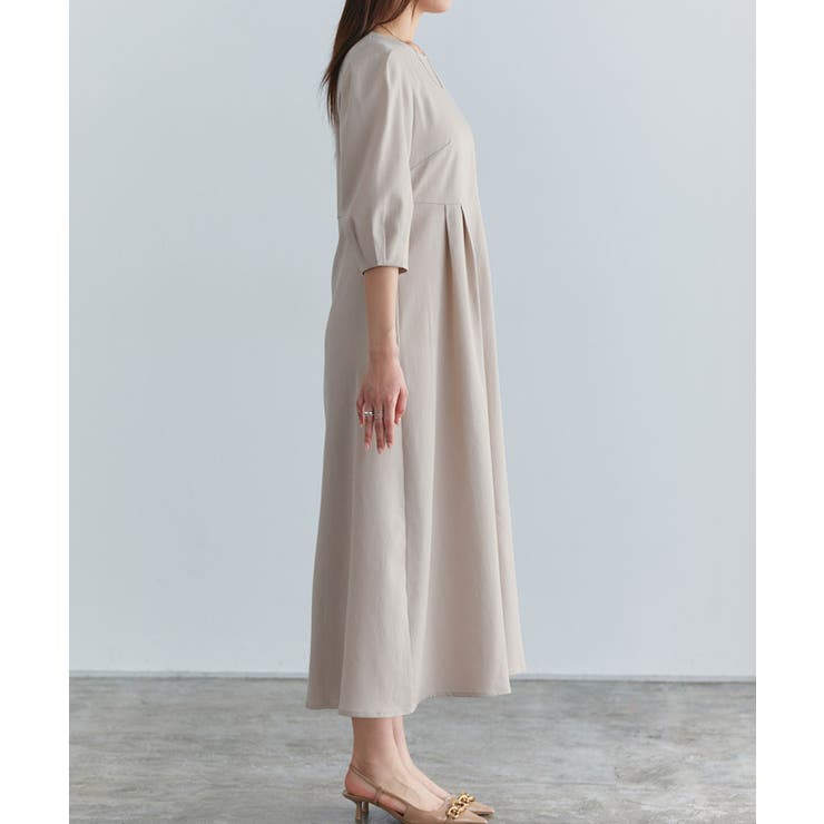 ウエストタックフレアワンピース ワンピース ウエストタック | Pierrot | 詳細画像8 