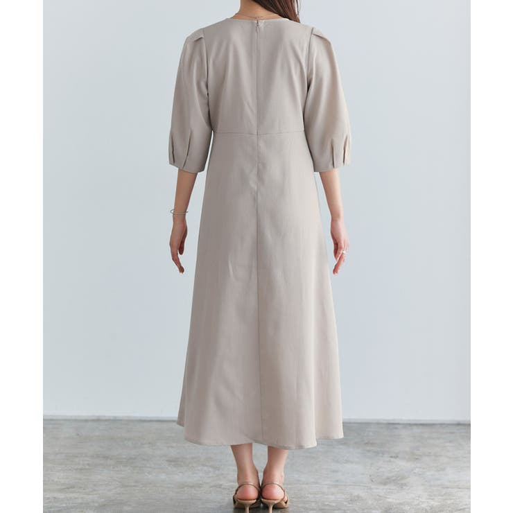 ウエストタックフレアワンピース ワンピース ウエストタック | Pierrot | 詳細画像9 