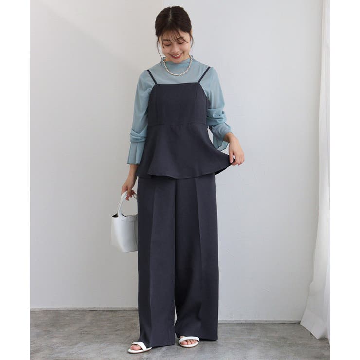 ペプラムオールインワン オールインワン ペプラムシルエット[品番