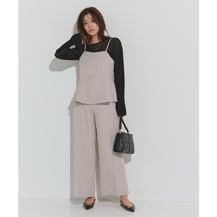 ペプラムオールインワン オールインワン ペプラムシルエット | Pierrot | 詳細画像17 