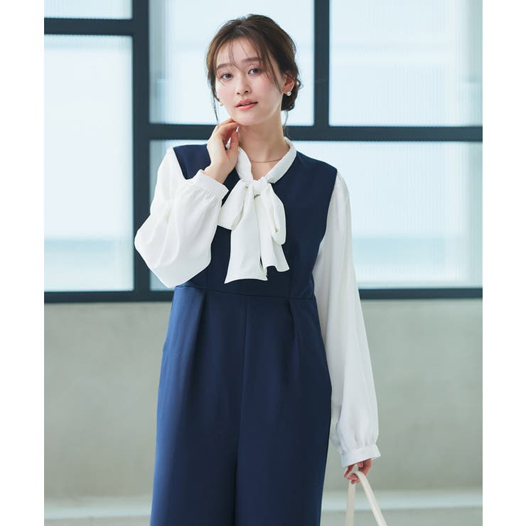 柄が選べる2wayリボンギャザーブラウス ブラウス 2way | Pierrot | 詳細画像22 