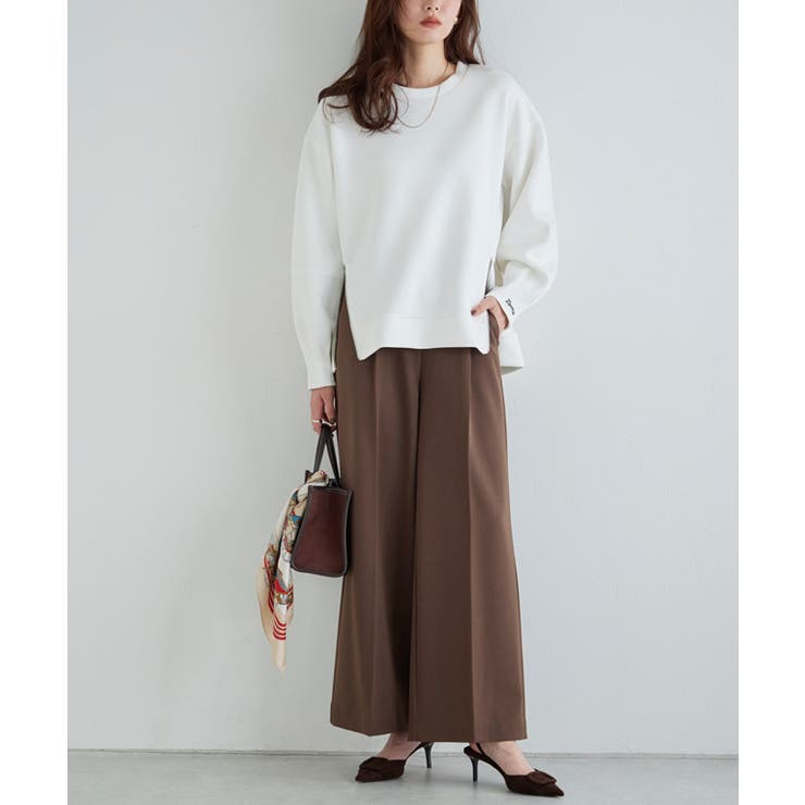 【刺繍入り】サイドジップダンボールスウェット スウェット ダンボール素材 | Pierrot | 詳細画像18 